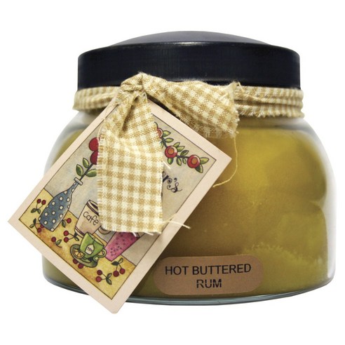 A Cheerful Giver 마마 자 캔들 22oz, 1개, Hot Butter Rum