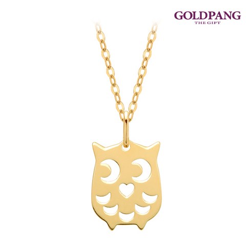 [골드팡] 14k/18k 행운부엉이 펜던트 18k남자펜던트 Best Top5