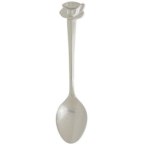 에이치아이씨 스푼 데미 컵 소서, Stainless Steel, 1개