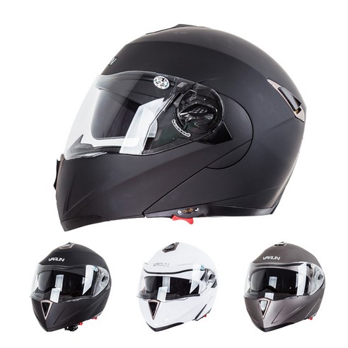 VARUN 오토바이 시스템 헬멧 VR-701, 티타늄