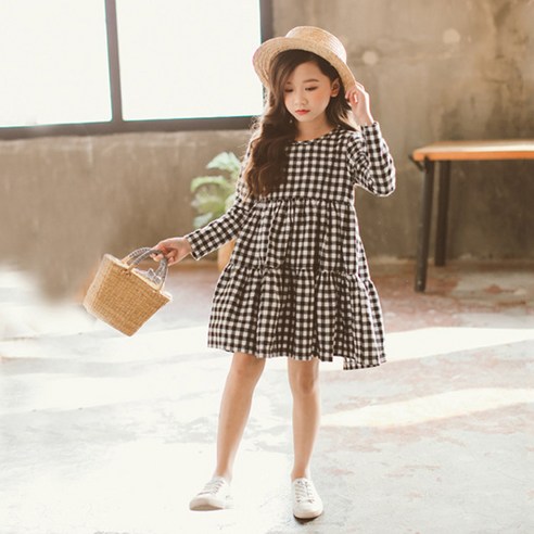 베이비소이 플란넬 여아원피스