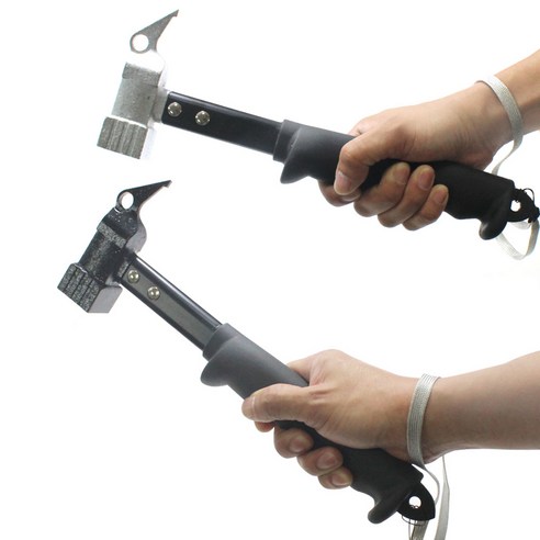 캠핑의 완성도를 높이는 강력하고 편리한 스틸 단조 팩망치