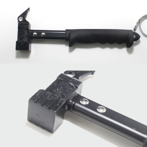 캠핑의 완성도를 높이는 강력하고 편리한 스틸 단조 팩망치