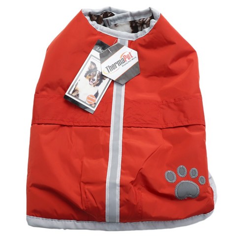 잭앤조이 써멀 놀이스터 애견 코트, 혼합 색상