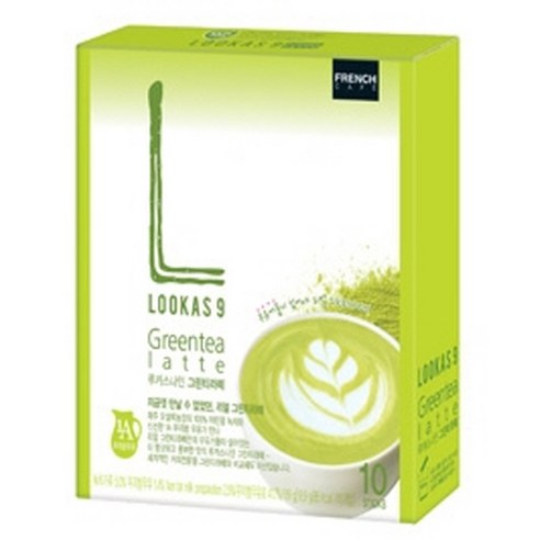 남양 루카스나인 그린티 라떼, 18.9g, 10개입, 2개 커피/원두/차