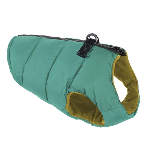 Gooby 패디드 베스트 애견 패딩, Solid Turquoise