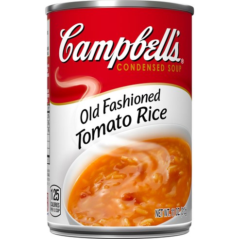 캠벨스 컨덴스드 수프 올드 패션드 토마토 라이스, 312g, 1개