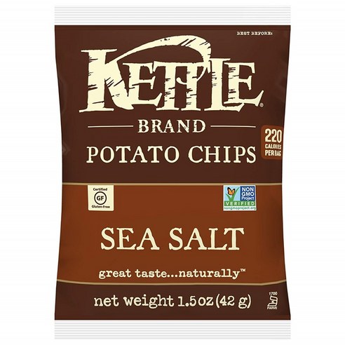 케틀브랜드 포테이토 칩, 42g, 1개