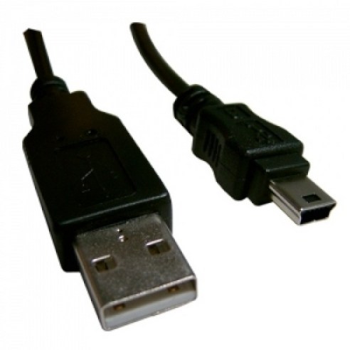 USB2.0 미니5핀 케이블 AM-Mini5P 디지털카메라 캠코더 외장하드 연결케이블 0.15m~5m 284611, 1개, 0.5m