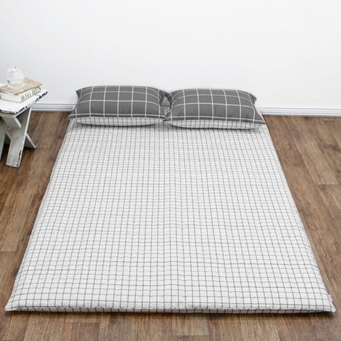 이블랑 순면 누빔 요커버, 모던체크 챠콜 ss요솜 Best Top5