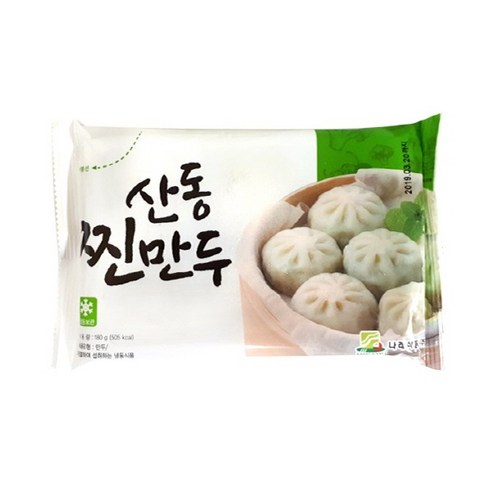 [푸드원스토어] 나래식품 산동 찐만두 (6구) 180g x 10개