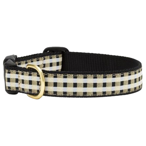 업컨츄리 강아지 목줄, Black Gilt Check