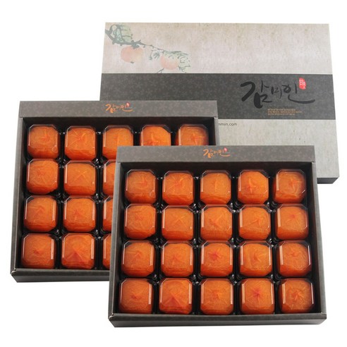 감미인 1+1 청도 반건시 곶감 선물세트, 2박스, 800g