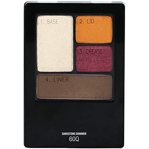 Maybelline 엑스퍼트 웨어 아이섀도우 쿼드 4.8g, Sandstone Shimmer, 1개