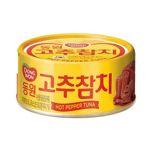 동원 고추 참치, 250g, 10개