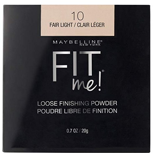 메이블린 핏 미! 루즈 피니싱 파우더, 10 Fair Light, 1개