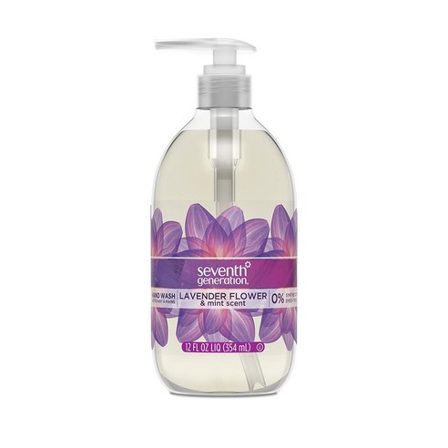 Seventh Generation 내츄럴 핸드 워시 라벤더 플라워 & 민트, 354ml, 1개