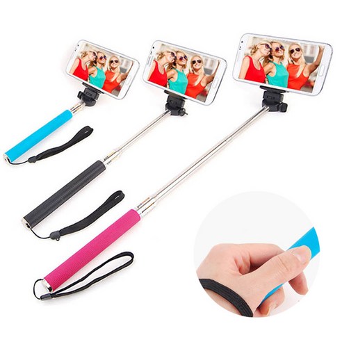 kapoo 7단 셀카봉 셀카촬영 촬영봉 미니봉 셀카봉 미니셀카봉, 단일상품(블랙) Best Top5