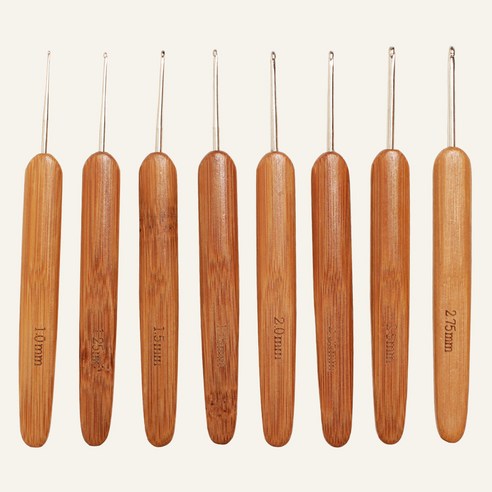 코바늘 코바늘세트 레이스코바늘 모사용코바늘 뜨개질바늘, 1set