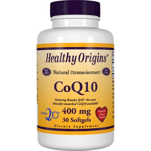 헬시오리진스 내추럴 CoQ10 400mg 소프트젤, 30정, 1개