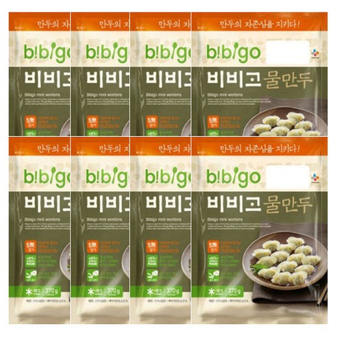 비비고 물만두, 370g, 8개