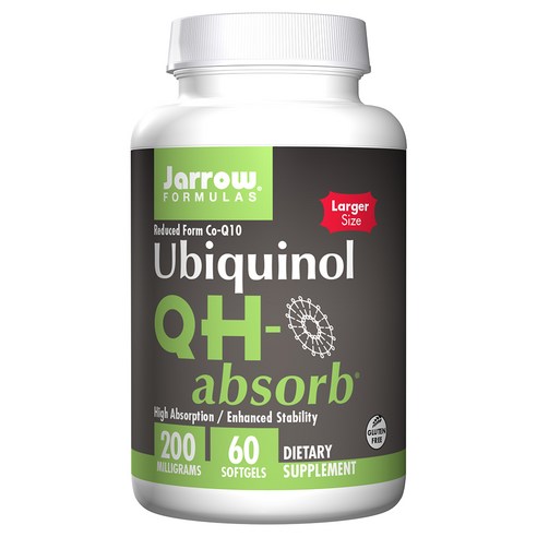 재로우 포뮬라 유비퀴놀 QH-앱숍 200mg 소프트젤 글루텐 프리, 60개입, 1개