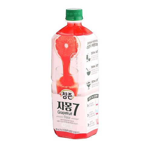 참존 자몽7 -PET, 14개, 835ml