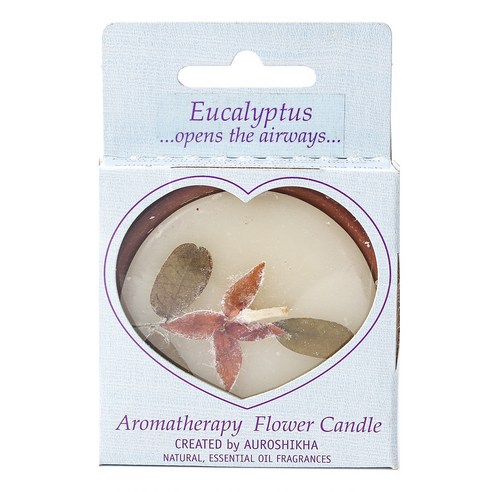 오로시카 아로마테라피 플라워 컵캔들, Eucalyptus, M