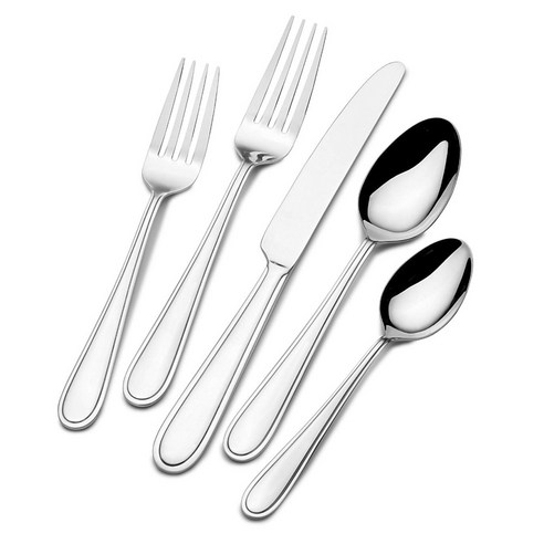 고메베이직스 양식커트러리 5종 세트 4개입, Westfield Frost, Dinner Fork + Salad Fork + Dinner Knife + Dinner Spoon + Teaspoon