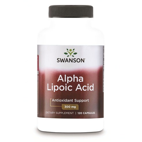 스완슨 알파 리포 산 300mg 캡슐, 120개입, 1개, 120정