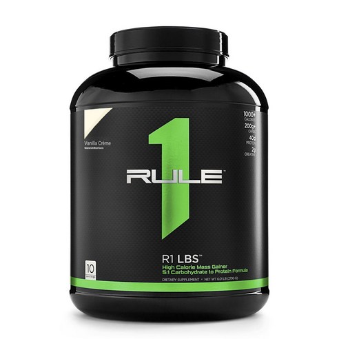 룰원 고 칼로리 매스 게이너 바닐라 크림 맛, 2730g, 1개