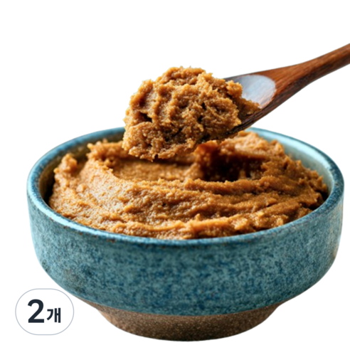무료배송 짜지않아 맛있는 국산콩 시골 집된장, 2개, 1kg