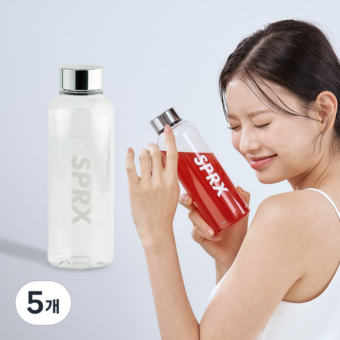 SPRX 시그니쳐 보틀 BPA FREE 친환경 에코젠, 5개, 530ml