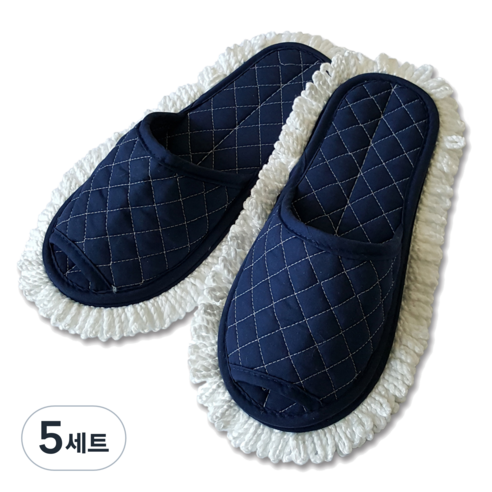 필굿리빙 크린 분리형 청소슬리퍼 좌우세트, 5세트