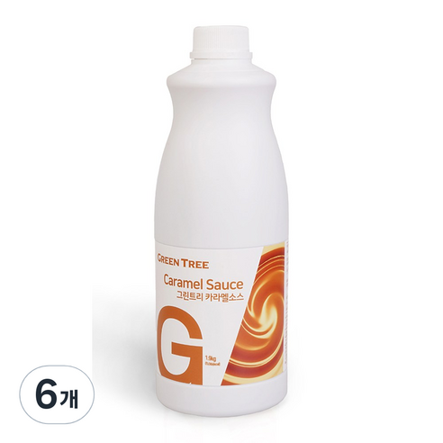 그린트리 카라멜소스 1.9kg, 6개
