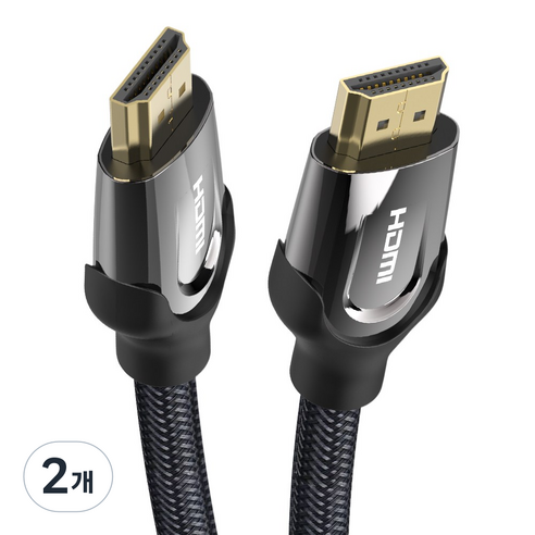 벤션 프리미엄 HDMI 2.0 케이블, 2개, 1m
