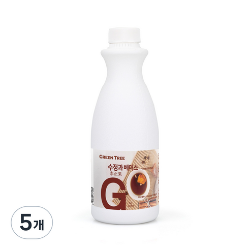 그린트리 수정과 베이스, 5개, 1kg