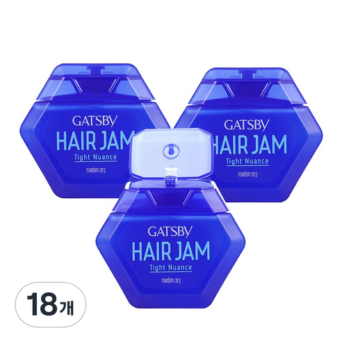갸스비 헤어잼 타이트 뉘앙스, 110ml, 18개