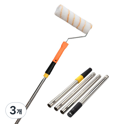 9인치 1.2M 4단 롤러봉, 3개