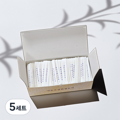 개별포장 이쑤시개 자작나무 양면 요지 종이 자동 포장 업소용, 5세트, 800개
