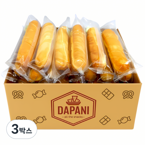 다파니 대용량 밀크브레드 간편아침식사 회사간식, 3박스, 900g