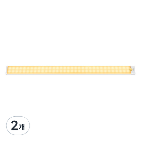 모락 넬리 스틱 LED 무선 자석 센서등 50cm, 2개, 전구색