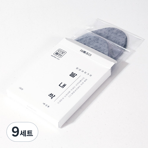 디오필터 발내싹 강력 발냄새 제거 패드, 여성용, 9세트, 5g