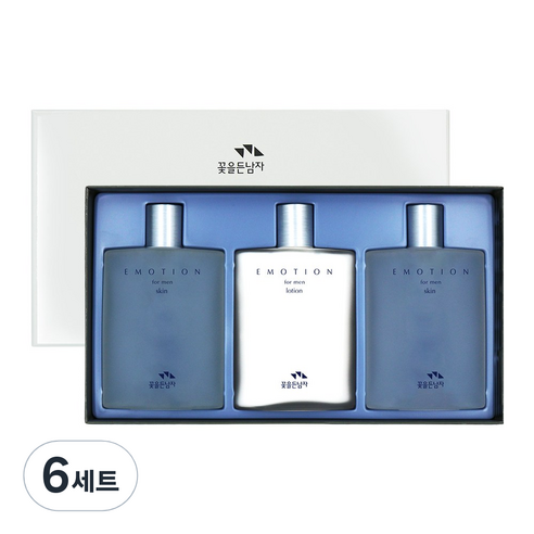 꽃을든남자 이모션 스킨케어 3종 세트, 6세트