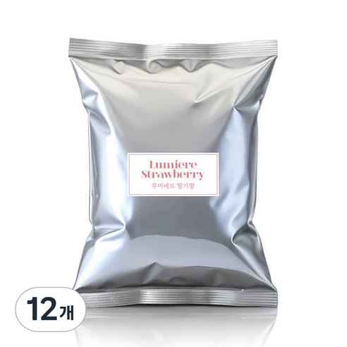 파베글라스 루미에르 컴파운드 코인 코팅 딸기초콜릿, 1kg, 12개