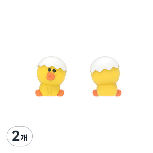 라인프렌즈 미니 브라운&프렌즈 모니터 피규어 귀여운 데스크테리어, 미니 샐리, 2개