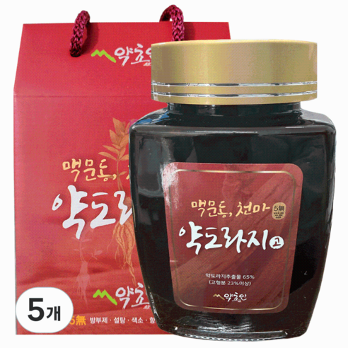 약초인 맥문동 천마 약도라지고 대용량 도라지청 약도라지 기관지 건강