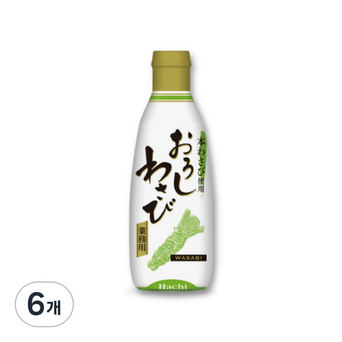 하치 생 오로시 와사비, 6개, 280g