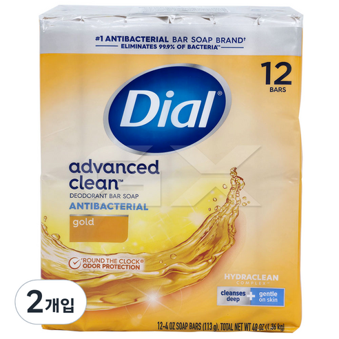 다이알 골드 비누, 1.36kg, 2개입