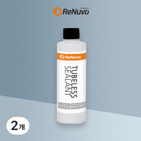 리뉴보 자전거 튜브리스 실란트 500ml, 2개